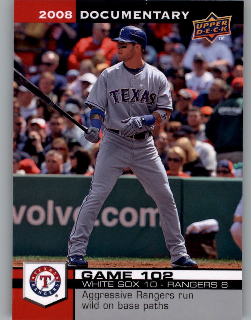 2008 Upper Deck Documentary 3083 Josh Hamilton