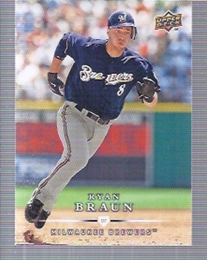 2008 Upper Deck First Edition 393 Ryan Braun