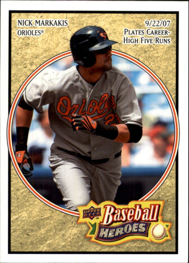2008 Upper Deck Heroes 14 Nick Markakis