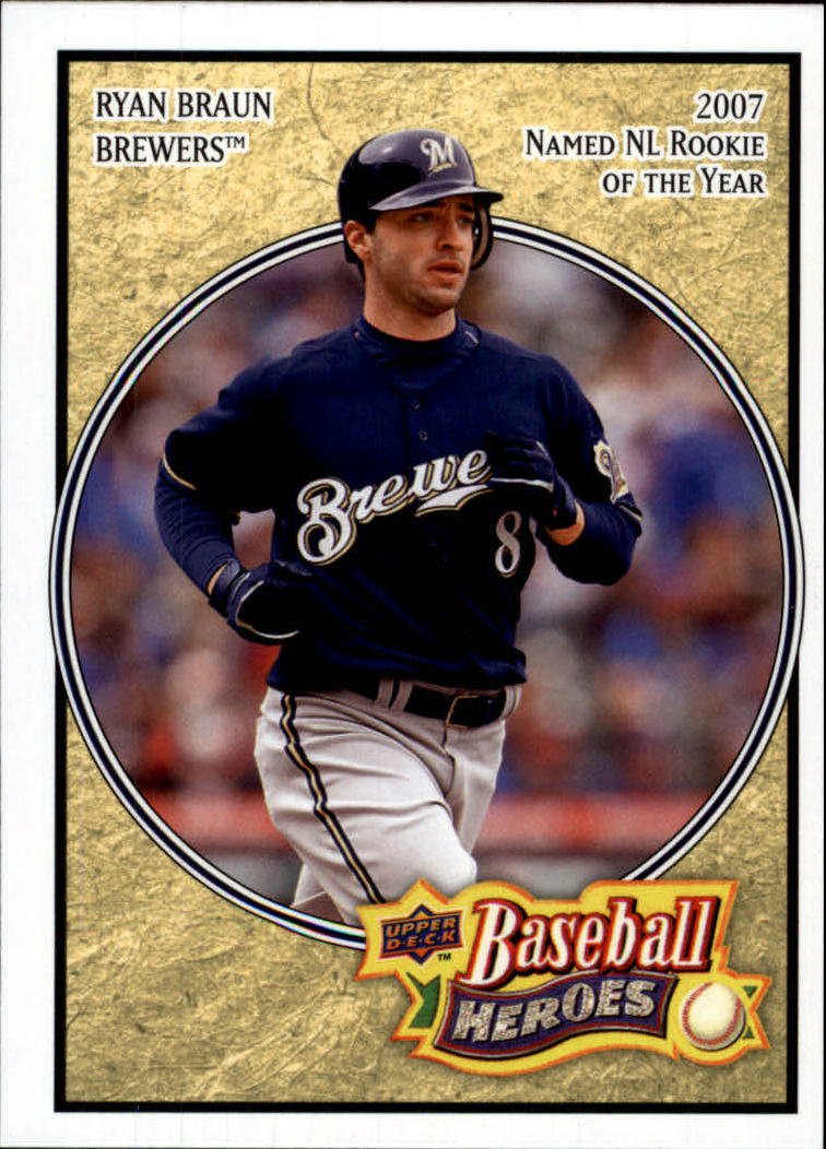2008 Upper Deck Heroes 97 Ryan Braun