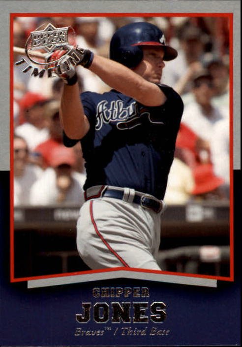 2008 Upper Deck Timeline 8 Chipper Jones