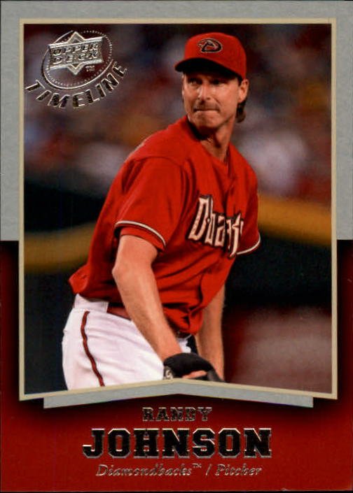 2008 Upper Deck Timeline 26 Randy Johnson
