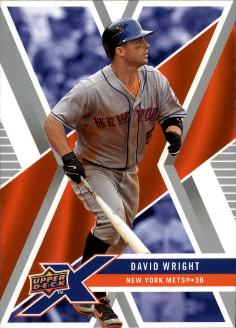 2008 Upper Deck X 62 David Wright