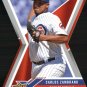 2008 Upper Deck X Die Cut 17 Carlos Zambrano
