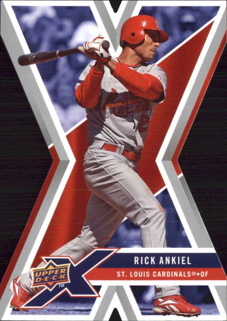 2008 Upper Deck X Die Cut 90 Rick Ankiel