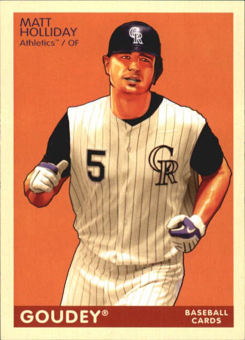 2009 Upper Deck Goudey 68 Matt Holliday