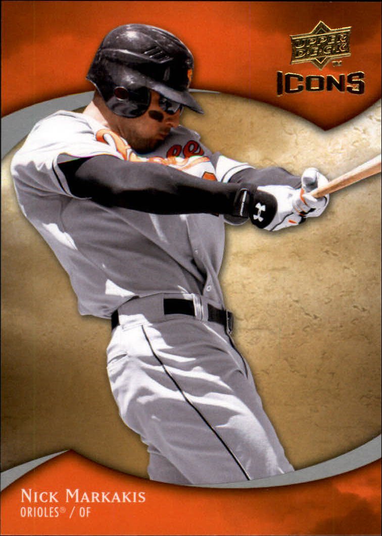 2009 Upper Deck Icons 82 Nick Markakis