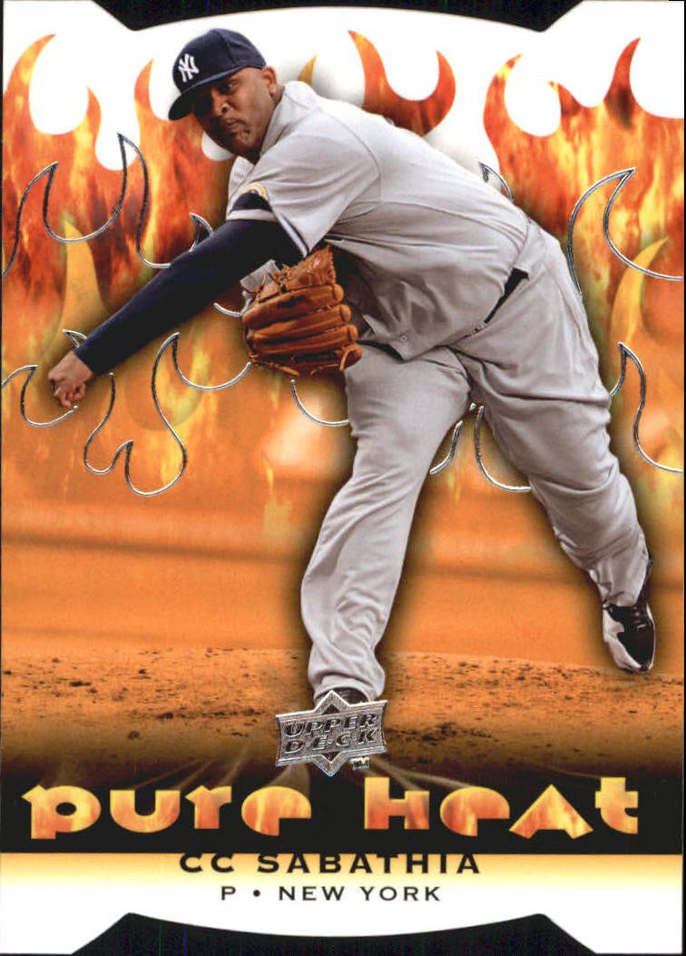 2010 Upper Deck Pure Heat PH5 CC Sabathia