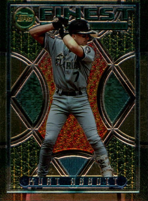 1995 Finest 2 Kurt Abbott