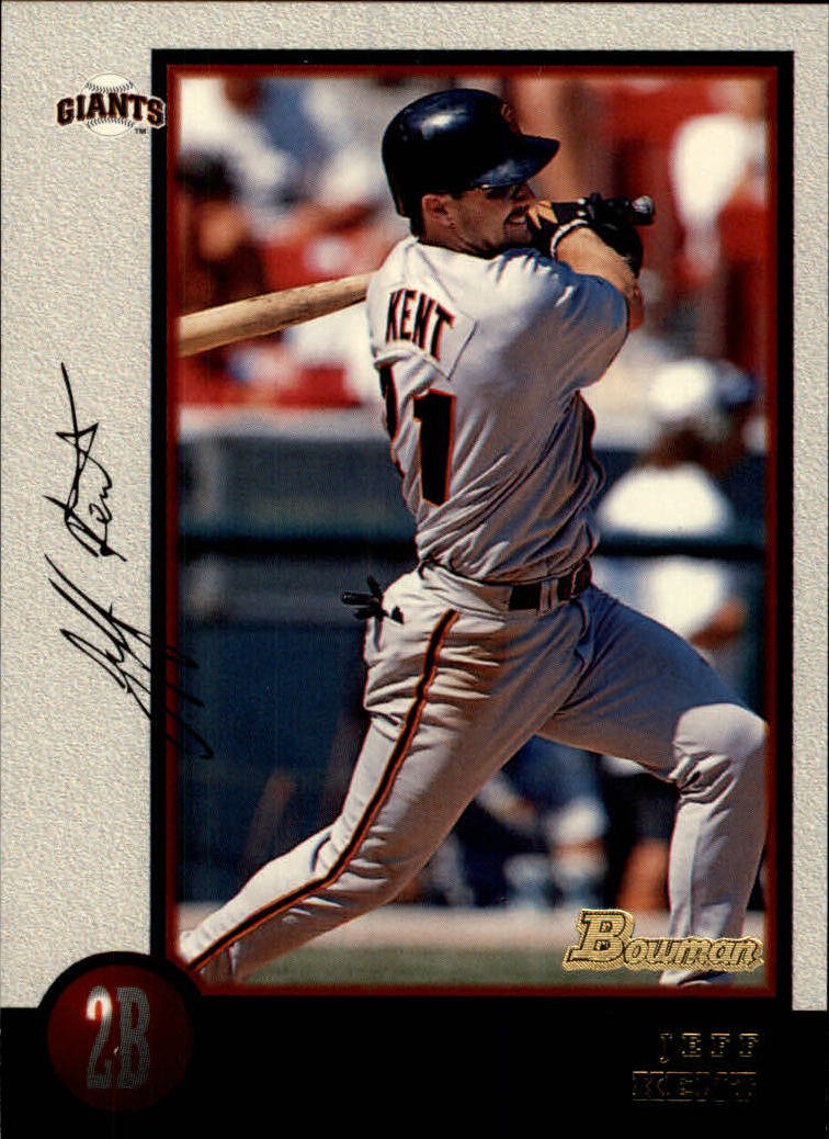 1998 Bowman 8 Jeff Kent