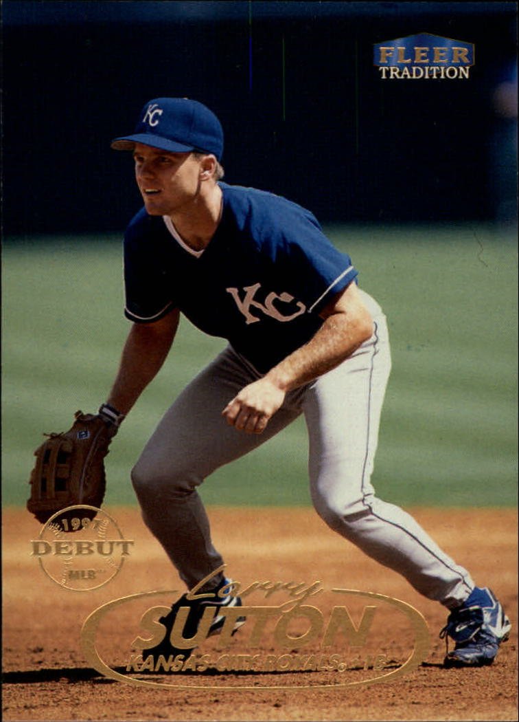 1998 Fleer Tradition 185 Larry Sutton