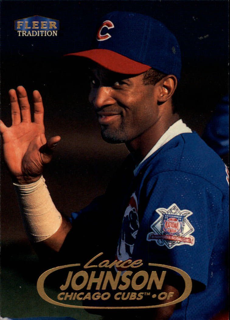 1998 Fleer Tradition 239 Lance Johnson