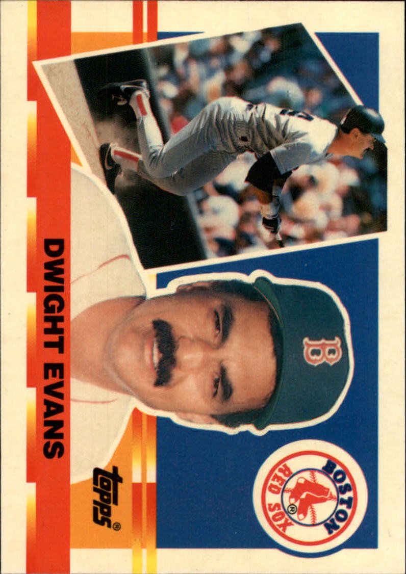 1990 Topps Big 1 Dwight Evans