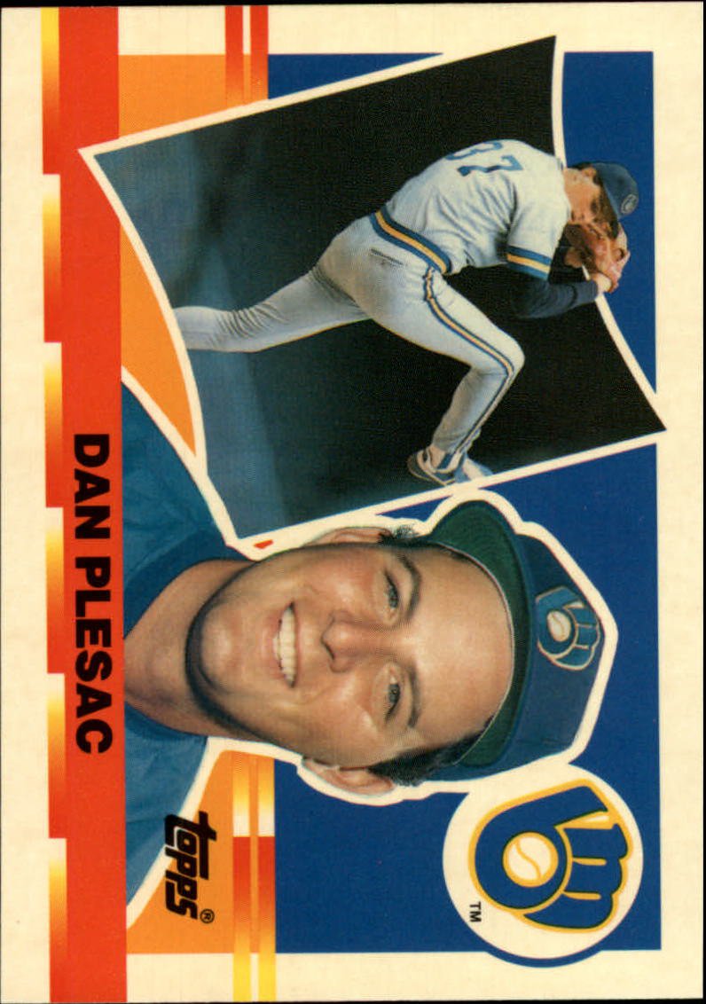 1990 Topps Big 33 Dan Plesac