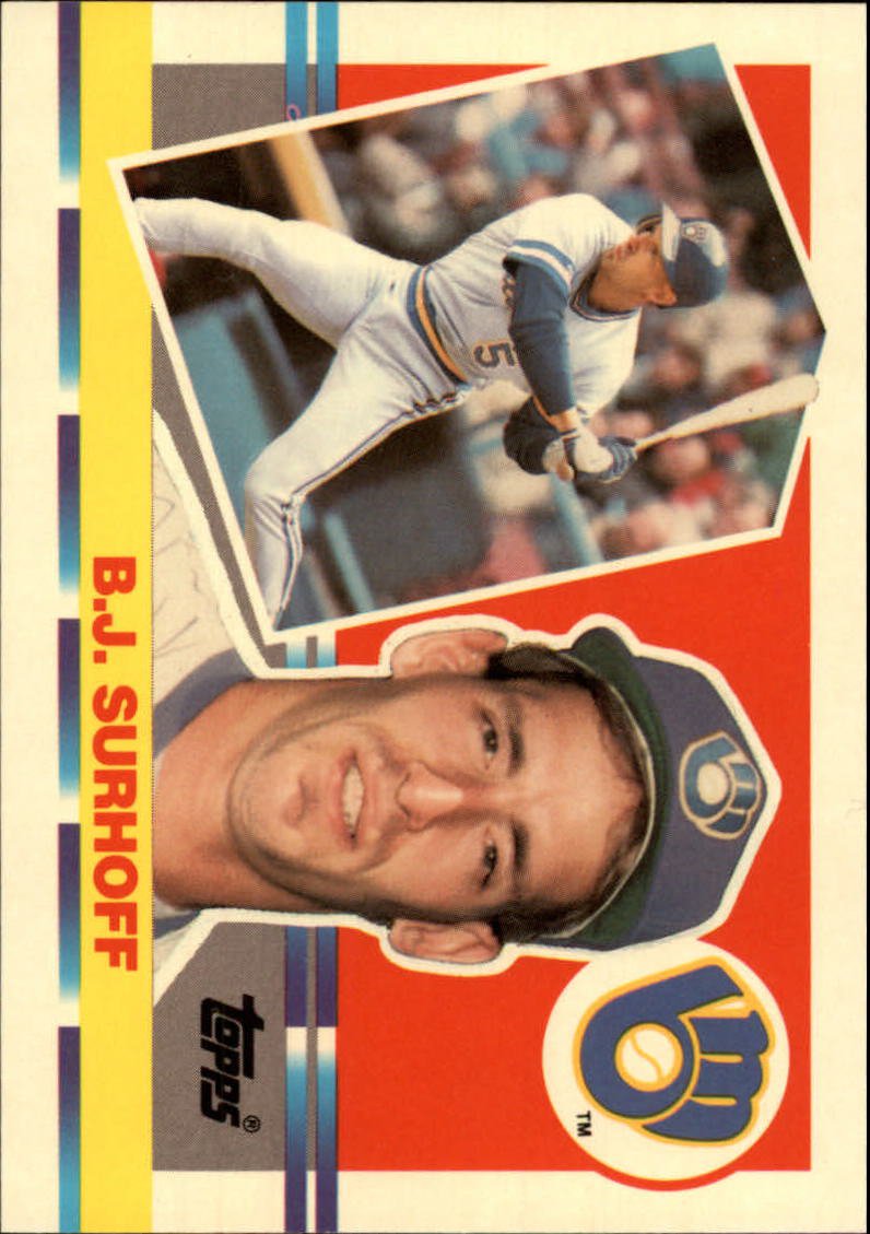 1990 Topps Big 198 B.J. Surhoff