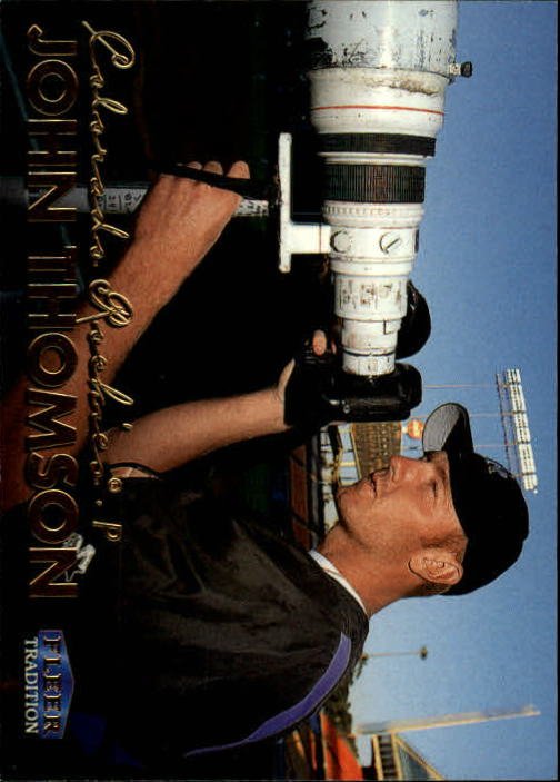 1999 Fleer Tradition 528 John Thomson