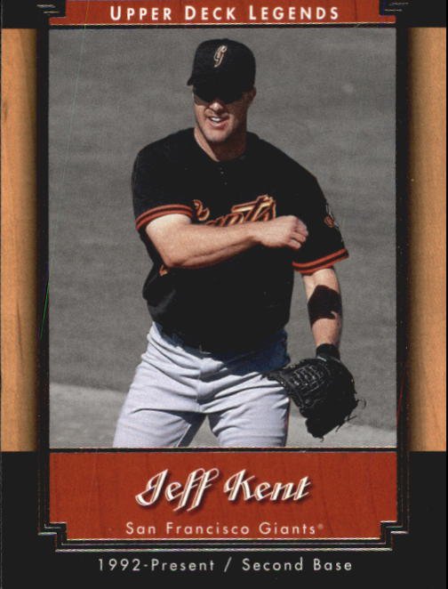 2001 Upper Deck Legends 71 Jeff Kent