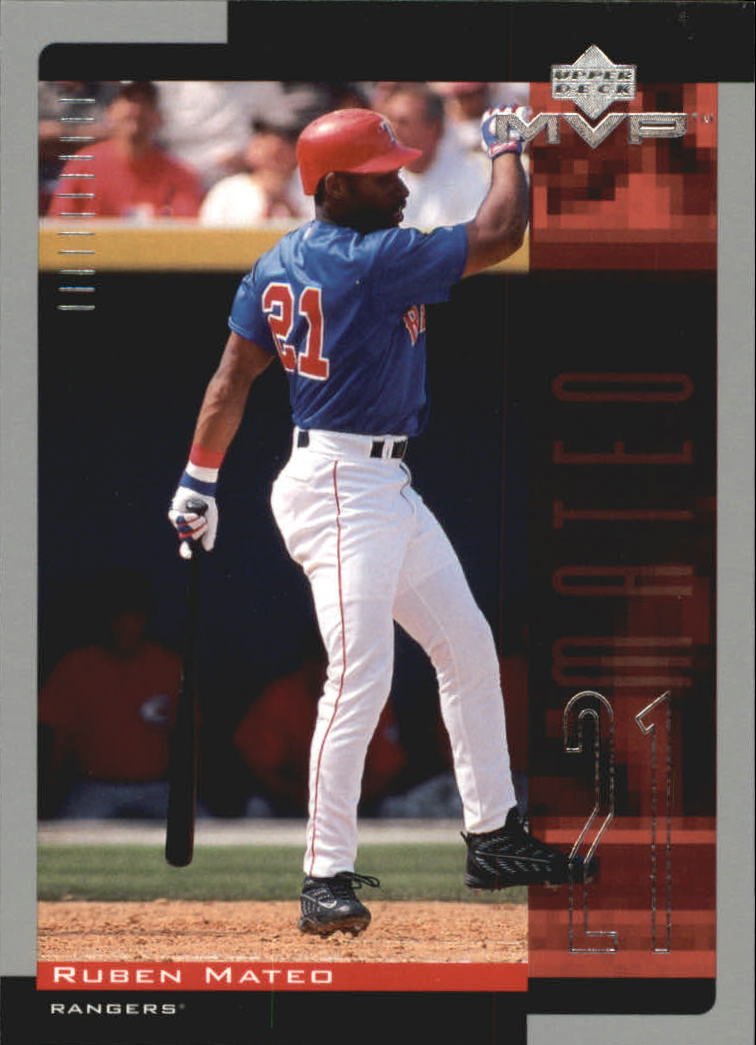 2001 Upper Deck MVP 87 Ruben Mateo
