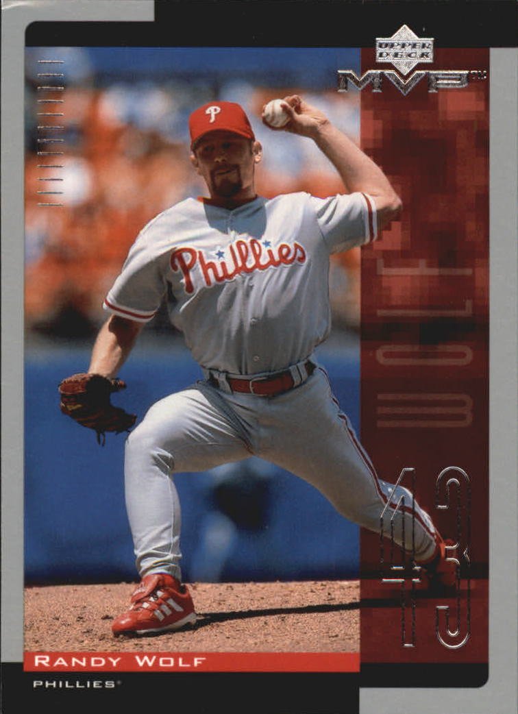 2001 Upper Deck MVP 291 Randy Wolf