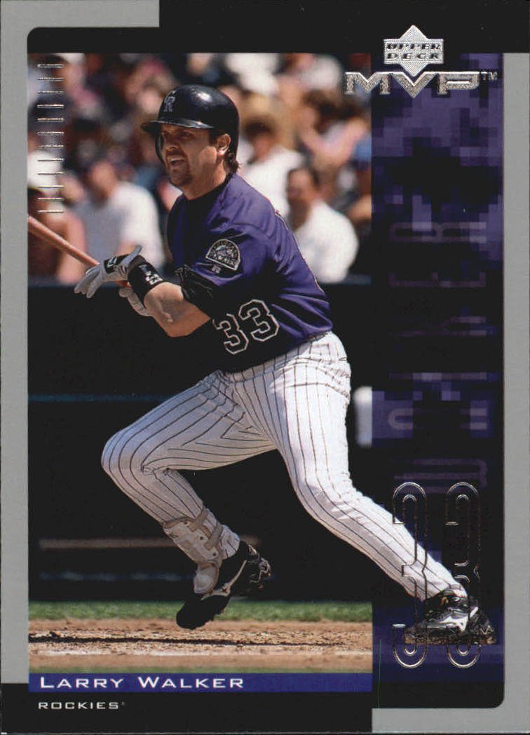 2001 Upper Deck MVP 317 Larry Walker