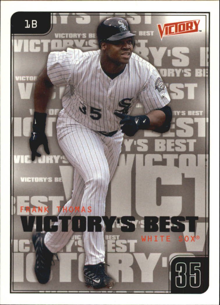 2001 Upper Deck Victory 629 Frank Thomas VB