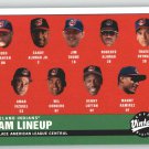 2001 Upper Deck Vintage 56 Cleveland Indians CL UER 2001 Upper Deck Vintage 56 Cleveland Indians CL UER