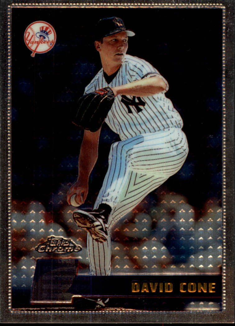 1996 Topps Chrome 33 David Cone