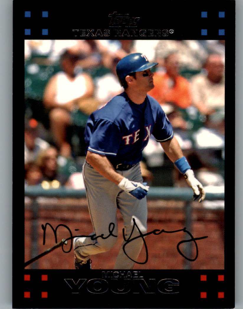 2007 Topps Red Back 474 Michael Young