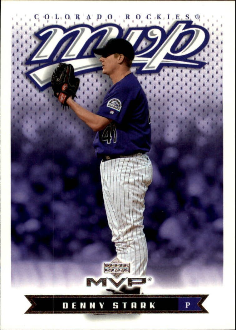 2003 Upper Deck MVP 71 Denny Stark