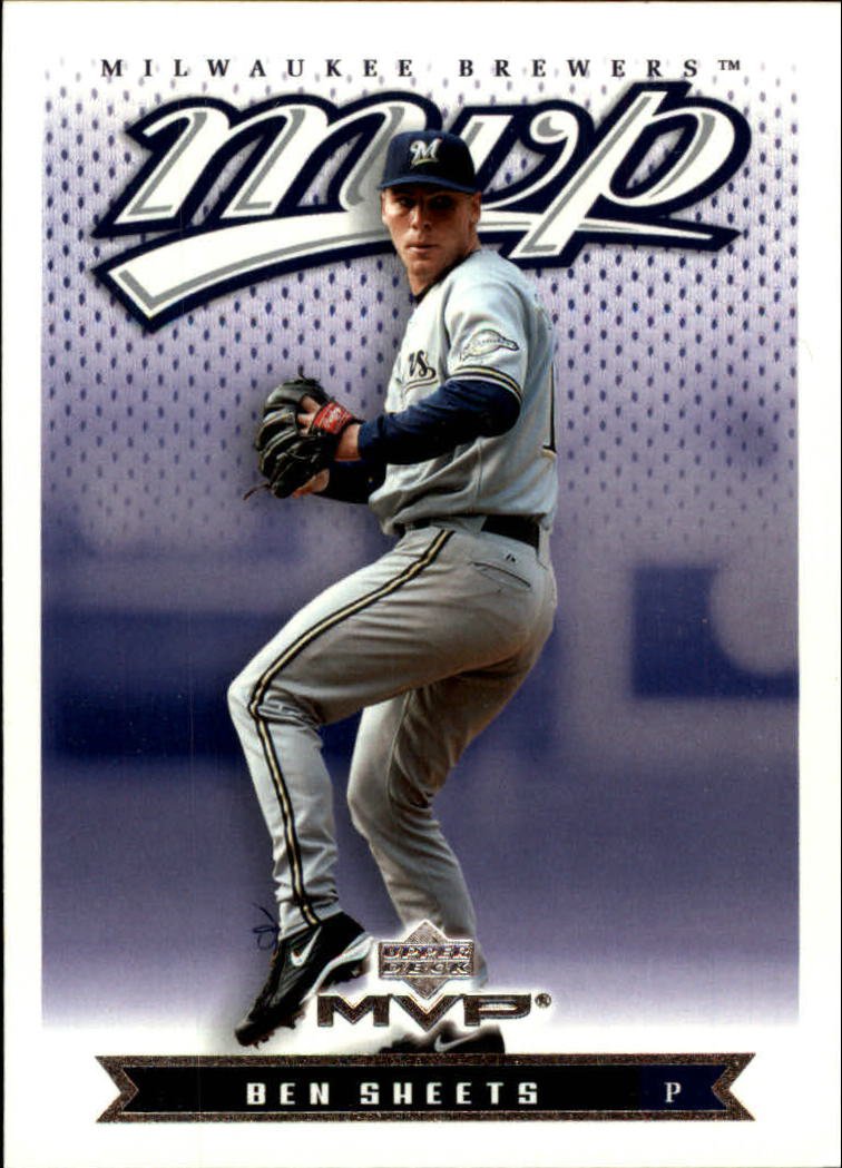 2003 Upper Deck MVP 108 Ben Sheets