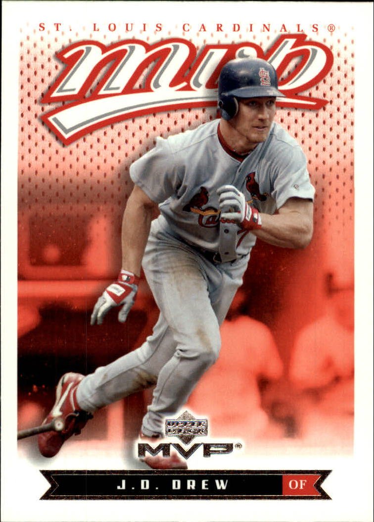 2003 Upper Deck MVP 191 J.D. Drew