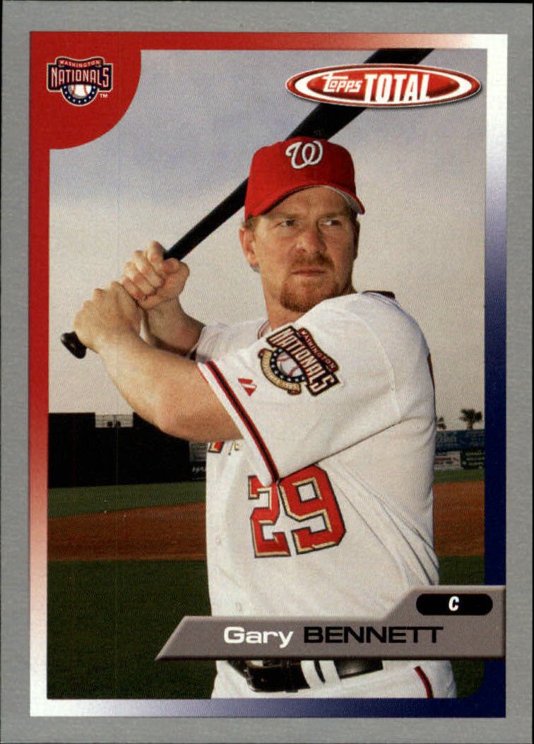 2005 Topps Total Silver 27 Gary Bennett