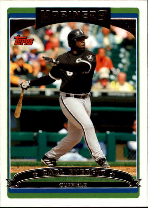 2006 Topps 44 Carl Everett