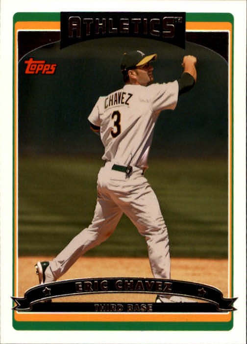 2006 Topps 340 Eric Chavez