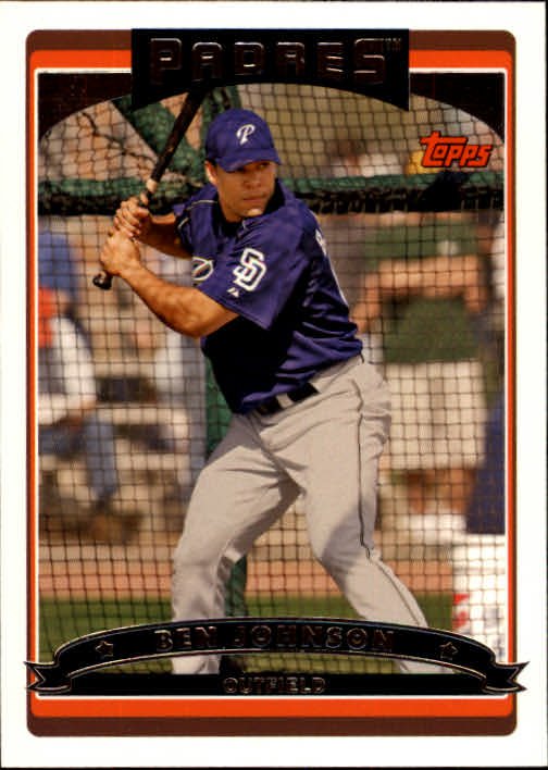2006 Topps 537 Ben Johnson