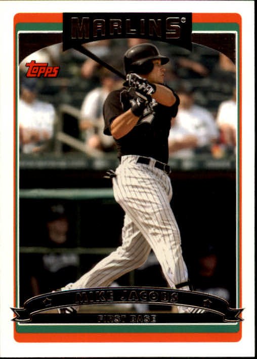2006 Topps 569 Mike Jacobs