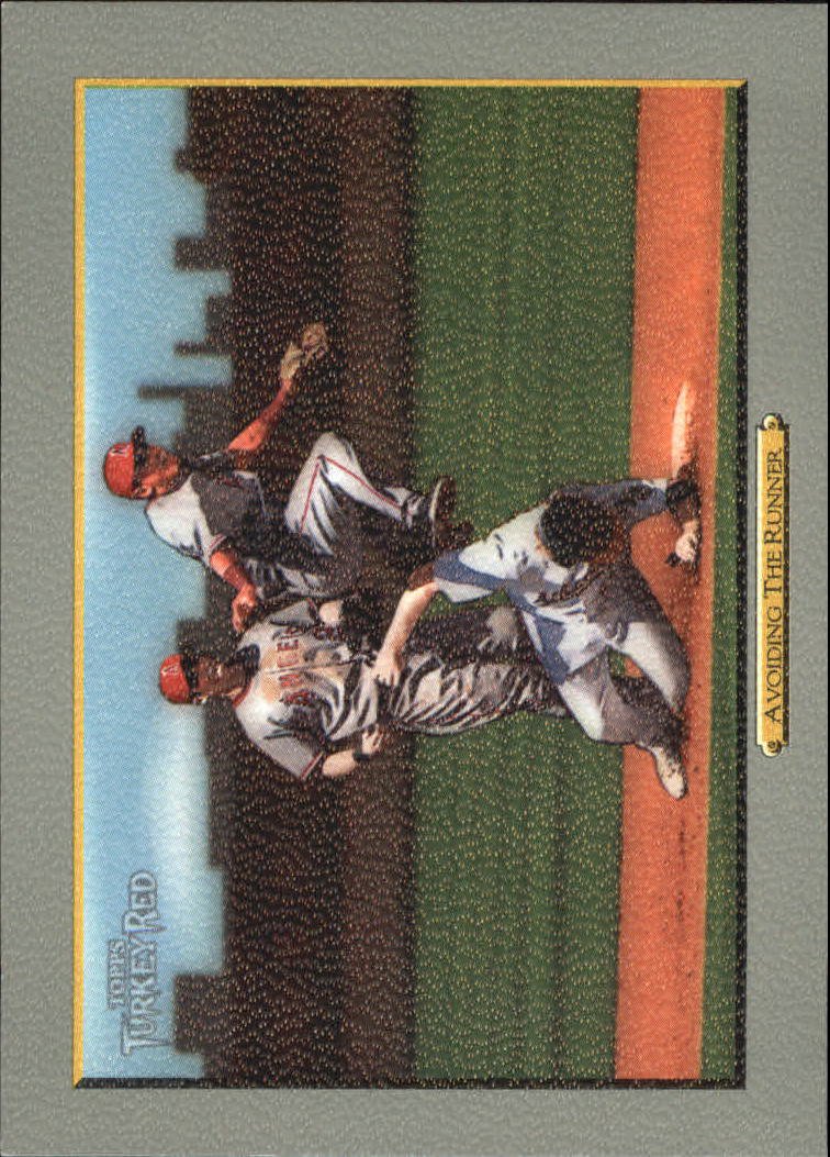2006 Topps Turkey Red 577 Avoiding The Runner CL