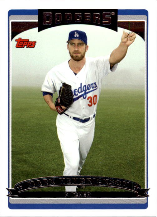 2006 Topps Update 18 Mark Hendrickson