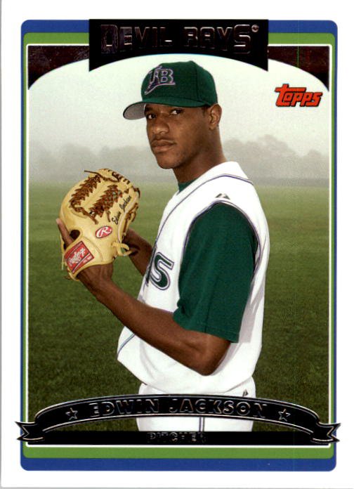 2006 Topps Update 35 Edwin Jackson