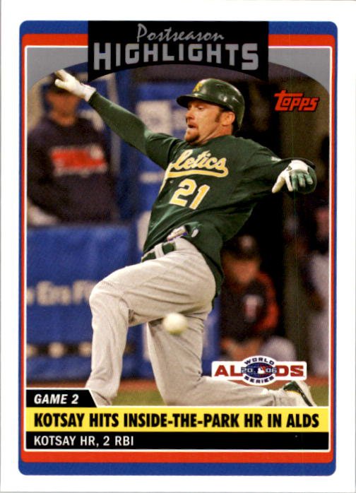 2006 Topps Update 182 Mark Kotsay PH