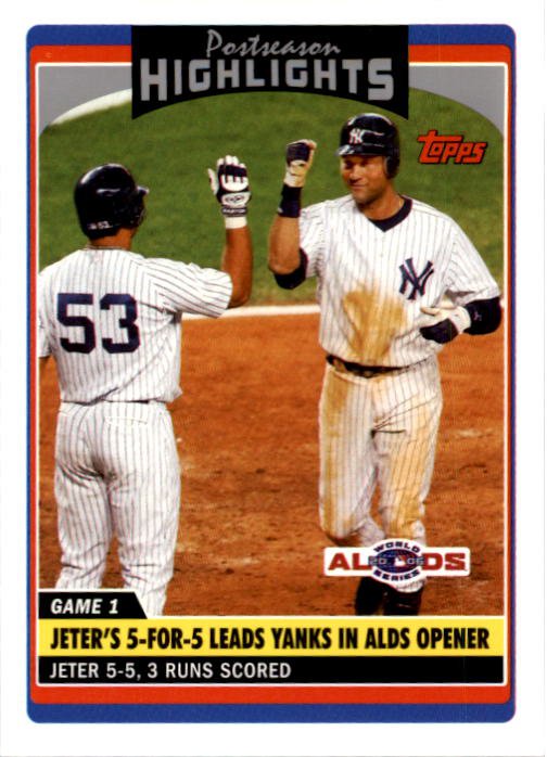 2006 Topps Update 183 Derek Jeter PH