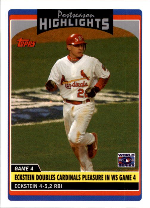 2006 Topps Update 200 David Eckstein PH
