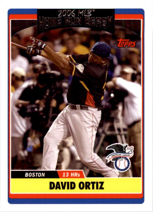 2006 Topps Update 286 David Ortiz HRD