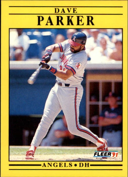 1991 Fleer Update 10 Dave Parker