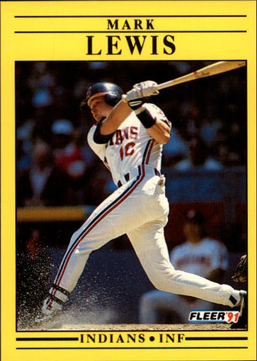 1991 Fleer Update 19 Mark Lewis