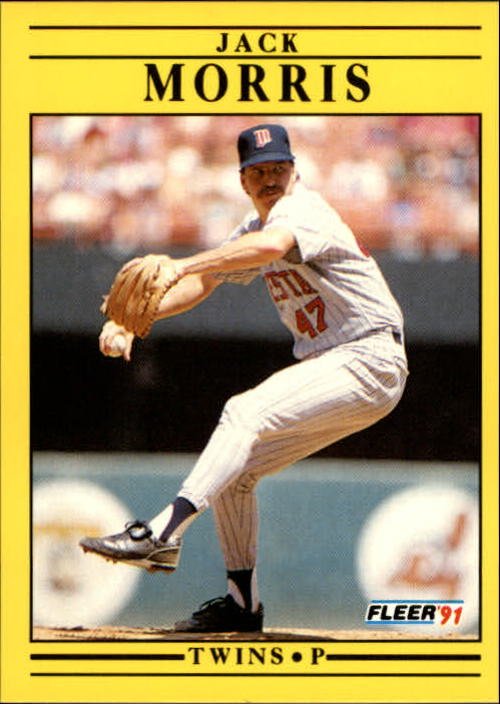 1991 Fleer Update 39 Jack Morris