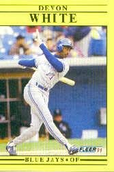 1991 Fleer Update 69 Devon White