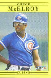 1991 Fleer Update 79 Chuck McElroy