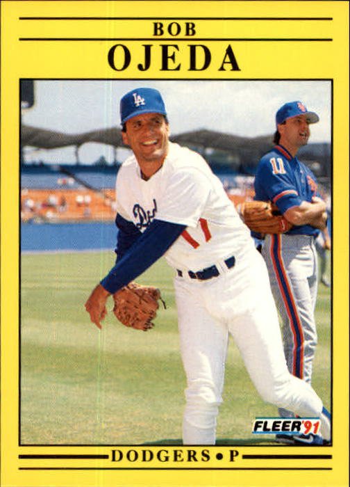 1991 Fleer Update 95 Bob Ojeda