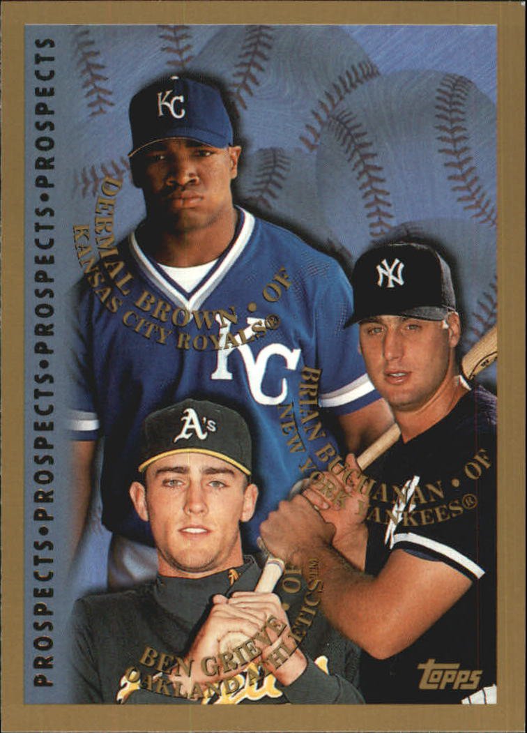 1998 Topps #255 B.Grieve/D.Brown